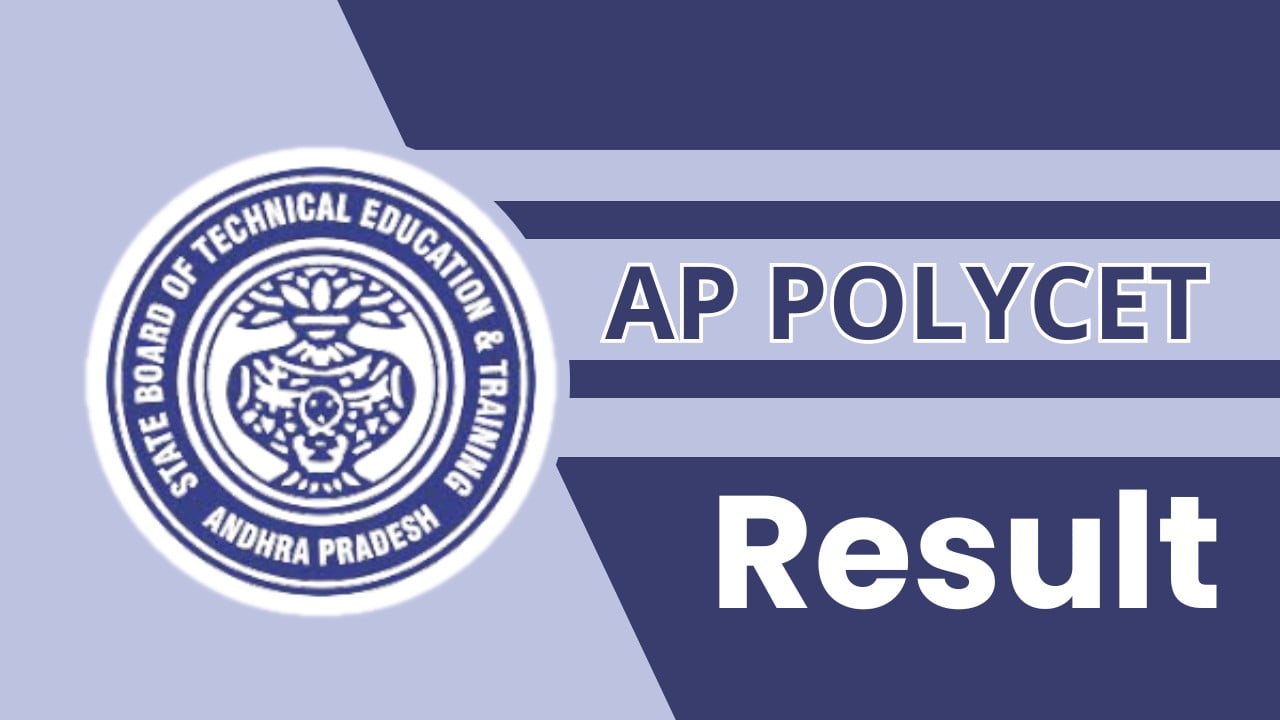 AP Polycet Result 2024, Check Rank Card and Counselling Dates