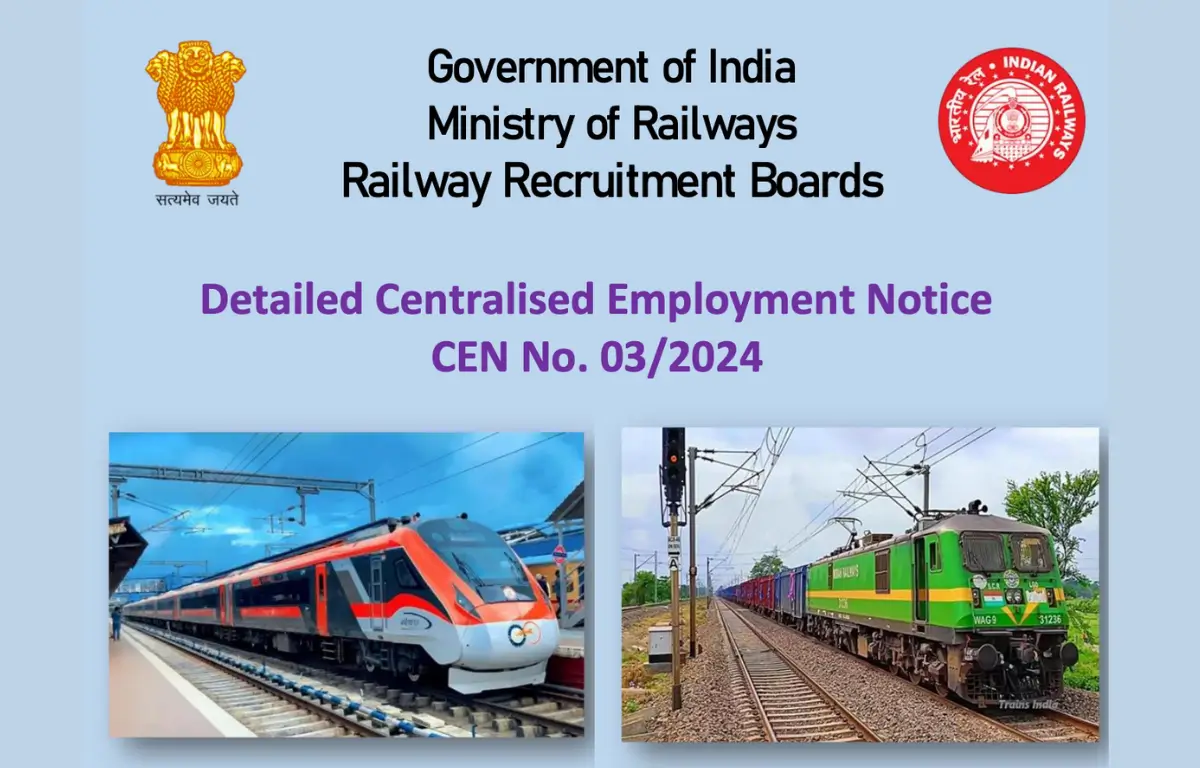 RRB JE Recruitment 2024 Online Registration Begins for 7951 Vacancies