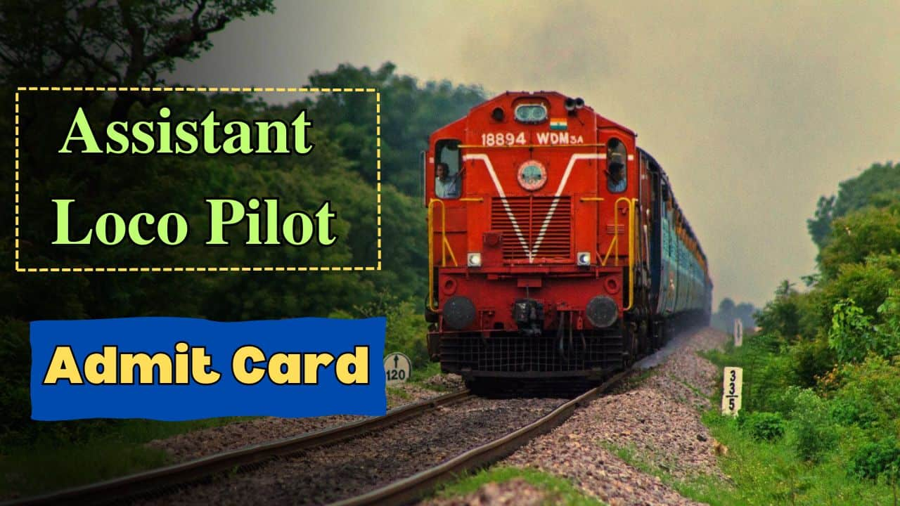 rrb alp admit card