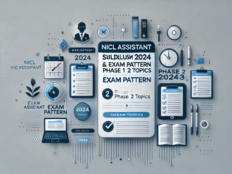 NICL Assistant Syllabus 2024